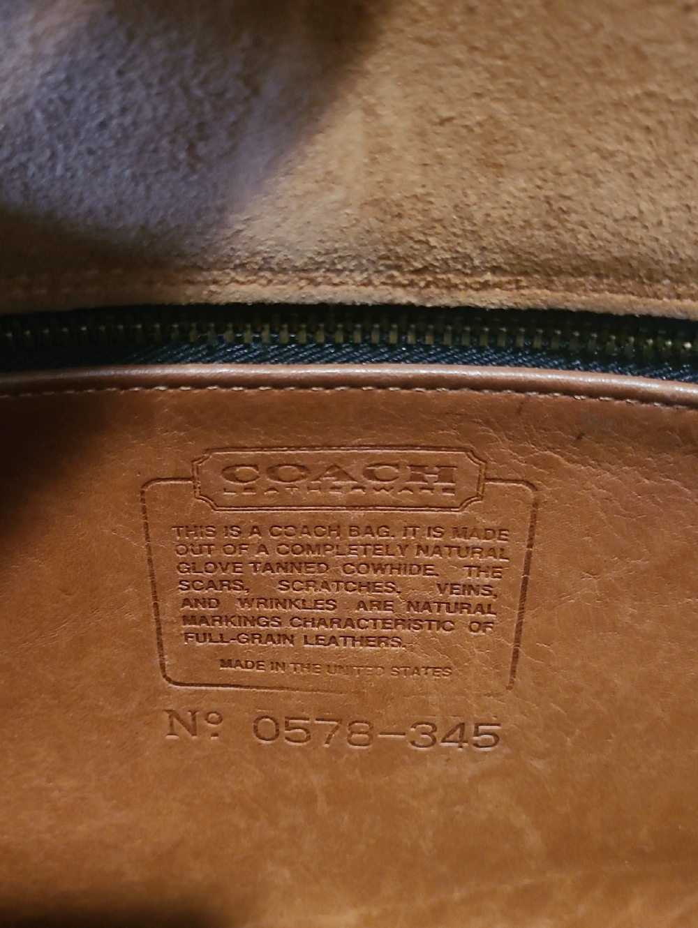 Vintage Coach Logan Leather Crossbody Bag - Picture 11 of 11